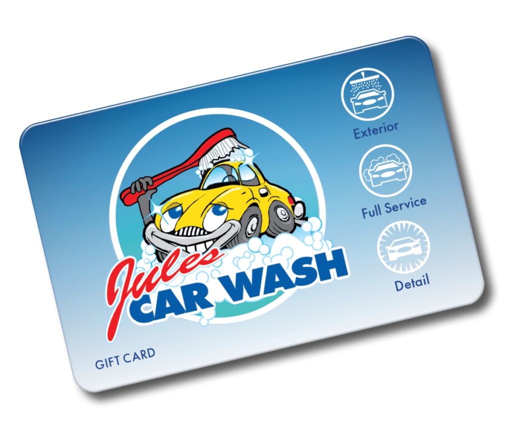 JULES CAR WASH GIFT CARD